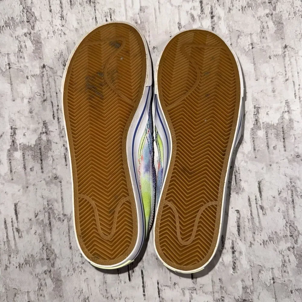 Women Nike Court Legacy Slip-on Shoes 6.5 Multicolor Tie Dye CZ1752-900